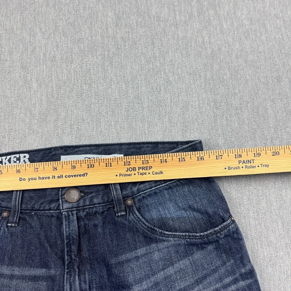 DKNY‎ Jeans Mens 32x32 Blue Denim Bleecker Straight Leg Dark Wash Casual Classic